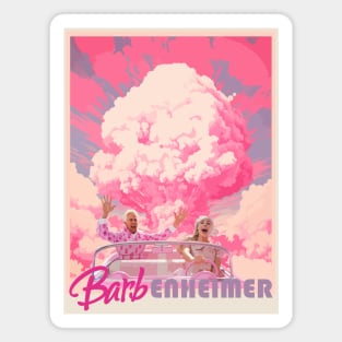 Barbie x Oppenheimer | Barbenheimer Magnet